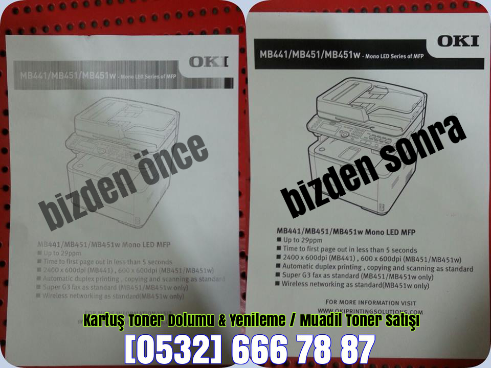 boş oki mb451 drum ünitesi