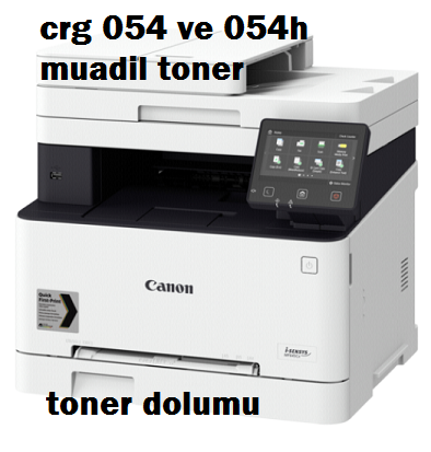 rg 054 ve 054h muadil toner dolumu