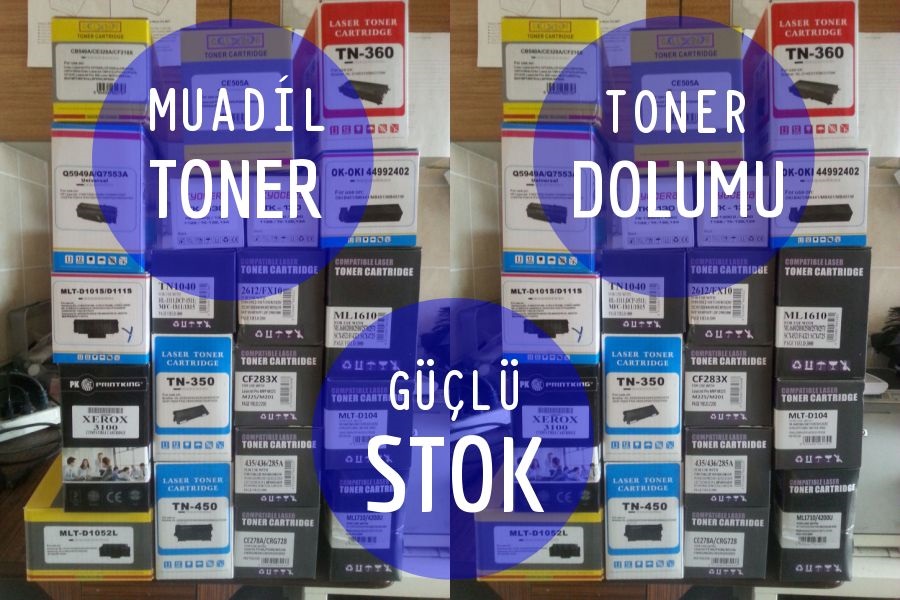 İzmir Hp F6V25A 652 Kartuş dolumu ve orjinal kartuş satışı