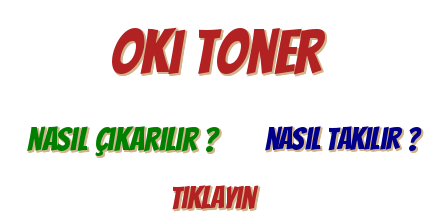 Oki k toner empty boş hata kodu çözümü
