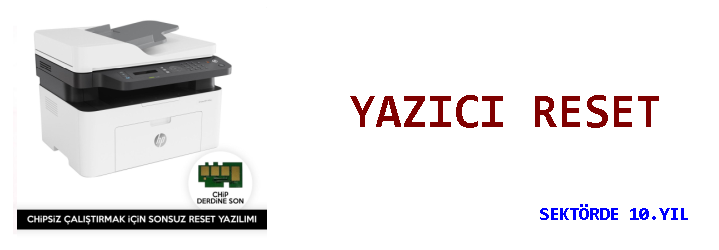muadil toner reset yazılım izmir
