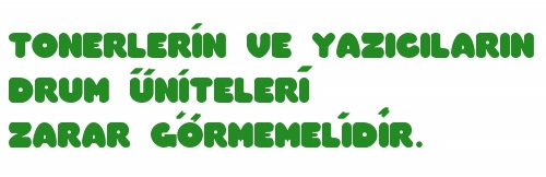 Yazıcı toner drum ünitesi